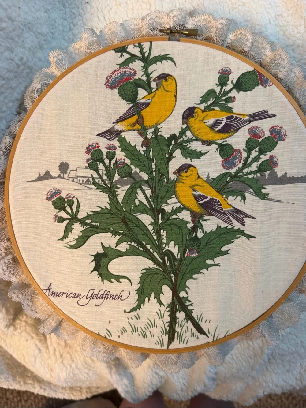 Surprise Vintage Bird Design Folk Art Piece Hand Picked By Posh Ambassador
